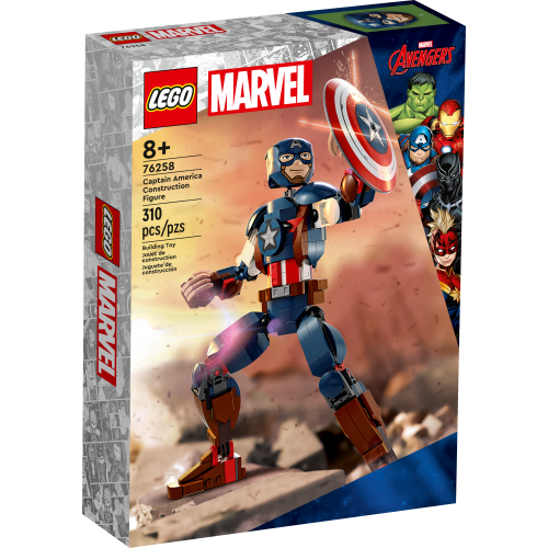 Lego Marvel Captain America Construction Figure (76258)