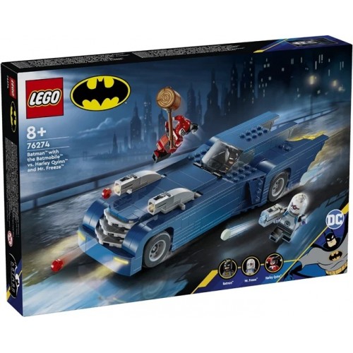 Lego Super Heroes Batman with the Batmobile vs Harley Quinn and Mr Freeze (76274)