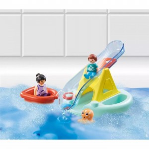 Playmobil 123 Aqua Νησάκι με Νεροτραμπάλα και Βαρκούλα (70635)