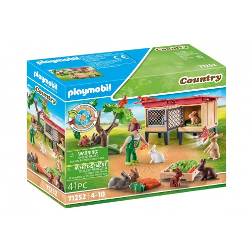 Playmobil Κουνελόσπιτο (71252)