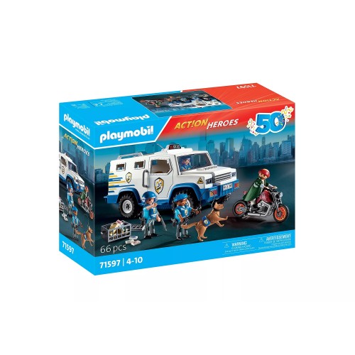 Playmobil Όχημα Χρηματαποστολής (71597)