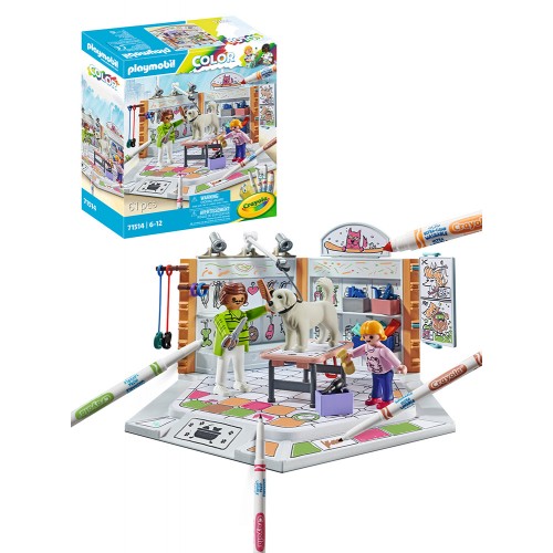 Playmobil Color - Κομμωτήριο σκύλων (71514)