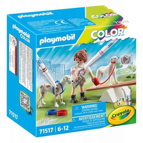 Playmobil Color - Εκπαίδευση σκύλων (71517)