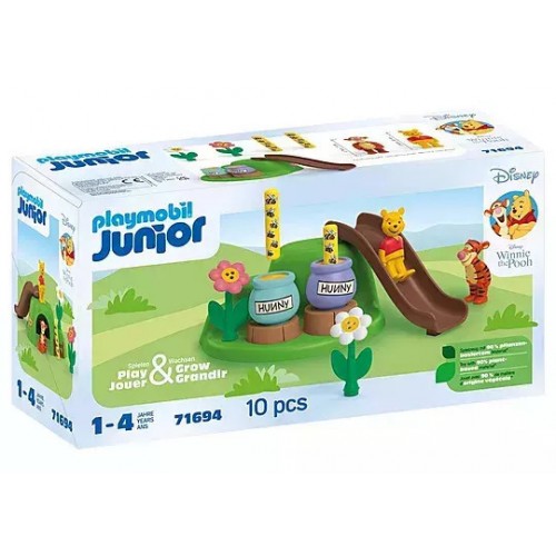 Playmobil Junior & Disney - Ο Γουίνι και ο Τίγρης στον Μελισσόκηπο (71694)