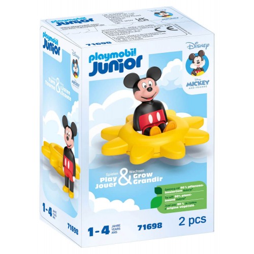 Playmobil Junior & Disney - O Μίκυ Μάους με περιστρεφόμενο ήλιο (71698)