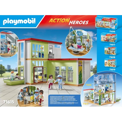 Playmobil Μεγάλο Ιατρικό Κέντρο (71615)