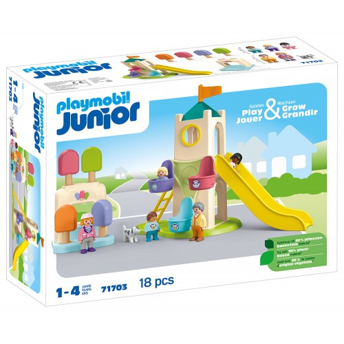 Playmobil Junior - Διασκέδαση στην Παιδική χαρά (71703)