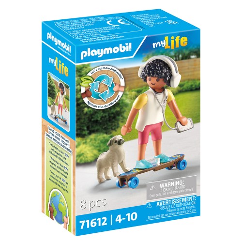 Playmobil Αγοράκι με Σκύλο (71612)