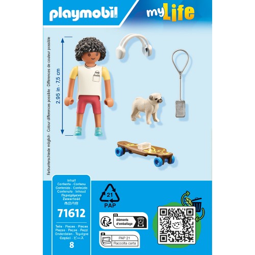 Playmobil Αγοράκι με Σκύλο (71612)