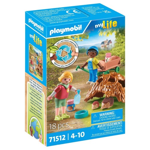 Playmobil My Life Φροντίζοντας τους Σκατζόχοιρους (71512)