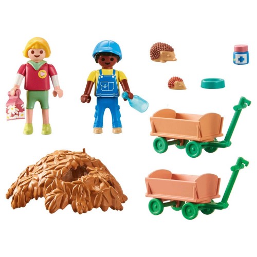 Playmobil My Life Φροντίζοντας τους Σκατζόχοιρους (71512)