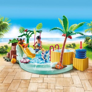 Playmobil My Life Παιδική Πισίνα με Υδρομασάζ (71529)