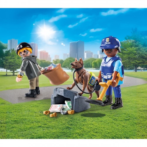 Playmobil Αστυνομική Έρευνα Κλοπιμαίων (71731)