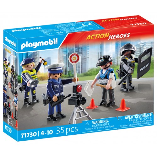 Playmobil Σετ Φιγούρες Αστυνομίας (71730)