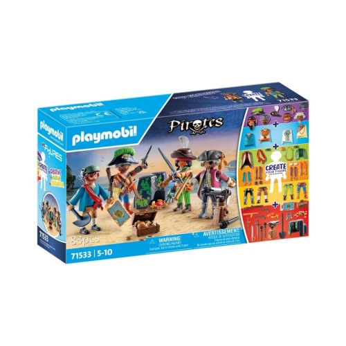 Playmobil Πειρατές - My Figures Πειρατές (71533)