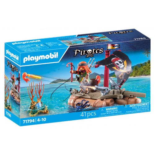 Playmobi Πειρατές - Πειρατική Σχεδία με κανόνια (71794)