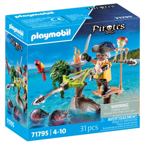 Playmobi Πειρατές - Πειρατής με Βαλλίστρα (71795)