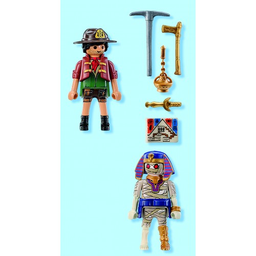 Playmobil Duo Pack Κυνηγός Θησαυρού και Μούμια (71796)