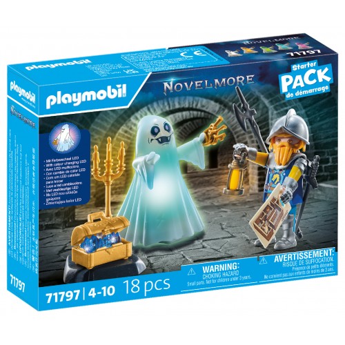 Playmobi Πειρατές - Starter Pack Φάντασμα και Ιππότης Novelmore (71797)