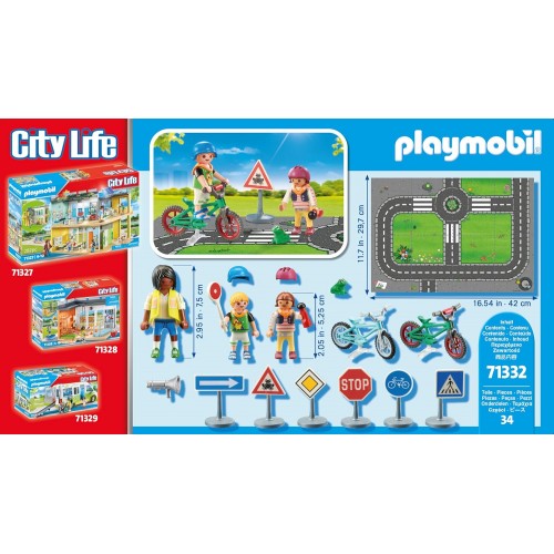 Playmobil Μάθημα Κυκλοφοριακής Αγωγής (71332)