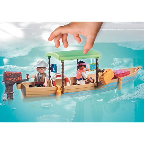 Playmobil Wiltopia Εκδρομή με Ποταμόπλοιο στον Αμαζόνιο (71010)