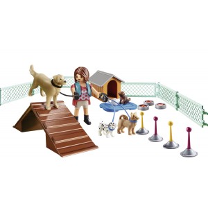 Playmobil Gift Set Εκπαιδεύτρια Σκύλων (70676)