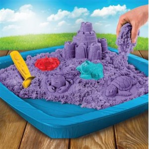 Spin Master Kinetic Sand Purple Sandbox Set (20106638)