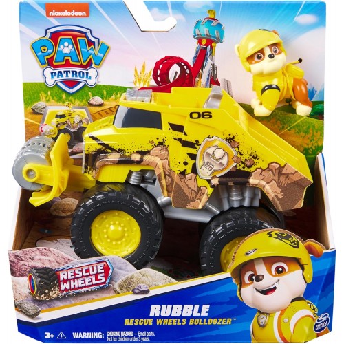 Spin Master Paw Patrol Rescue Wheels Rubble Bulldozer (20145822)