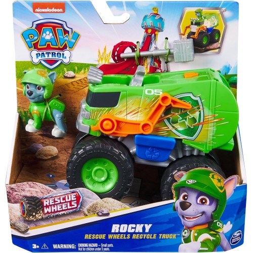 Spin Master Paw Patrol Rescue Wheels Rocky Recycle Truck (20145823)