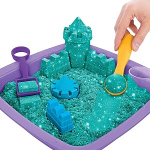 Spin Master Kinetic Sand Sparkle Sandcastle Set (6061828)