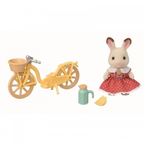 Sylvanian Families Chocolate Rabbit Girl's Cycling Ride (5777)