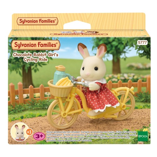 Sylvanian Families Chocolate Rabbit Girl's Cycling Ride (5777)