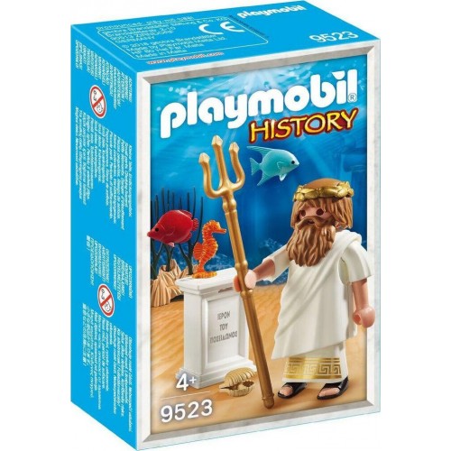 Playmobil History Ελληνική Μυθολογία Θεός Ποσειδώνας (9523)