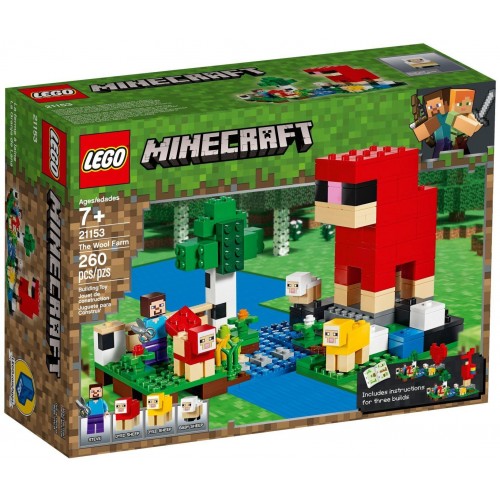 Lego Minecraft The wool farm (21153)