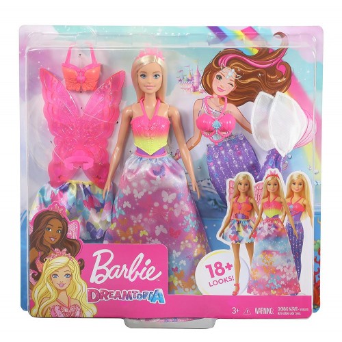 Barbie Παραμυθένια Εμφάνιση Σετ Δώρου (GJK40)