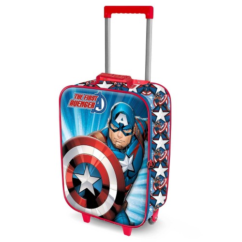 Βαλίτσα ταξιδίου Captain America 3D (00367)