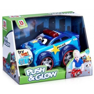 Bburago Junior Push & Glow Police Car (89004)